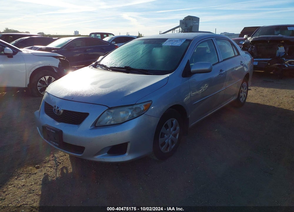 2009 TOYOTA COROLLA LE VIN: 1NXBU40E39Z050876