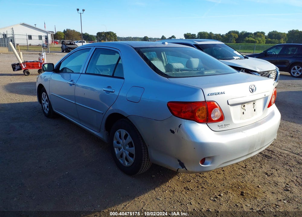 2009 TOYOTA COROLLA LE VIN: 1NXBU40E39Z050876