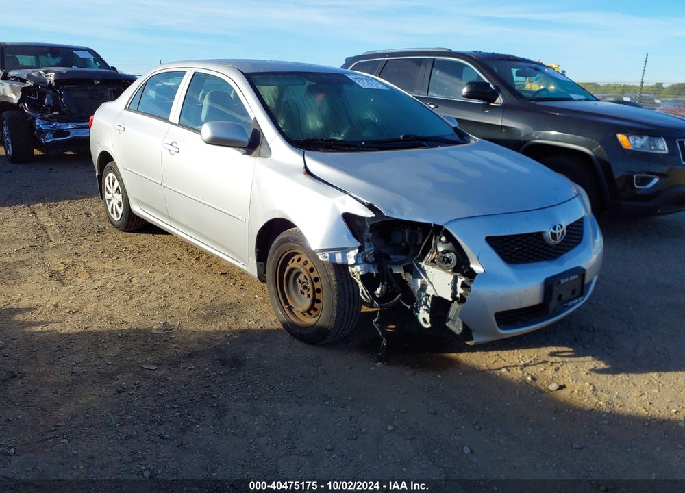 2009 TOYOTA COROLLA LE VIN: 1NXBU40E39Z050876