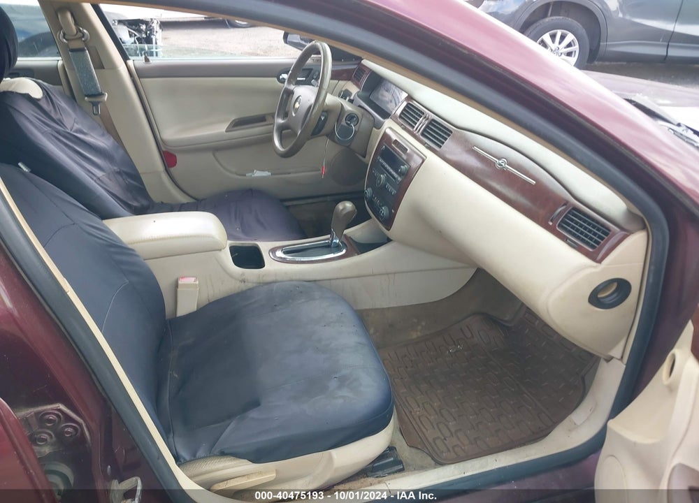 2007 CHEVROLET IMPALA LT VIN: 2G1WT58NX79163147