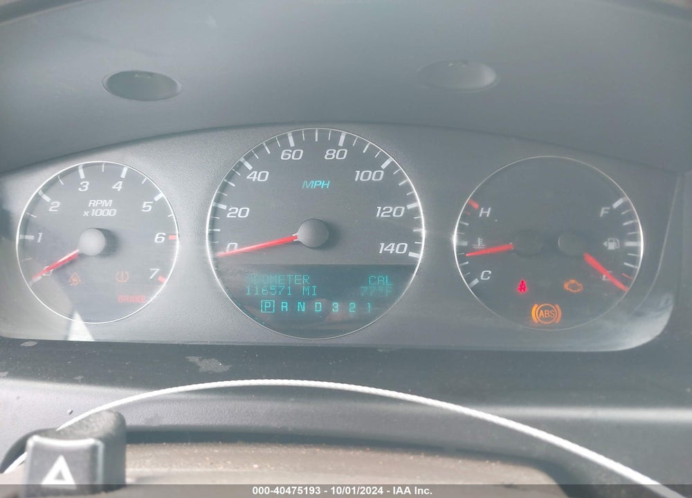 2007 CHEVROLET IMPALA LT VIN: 2G1WT58NX79163147