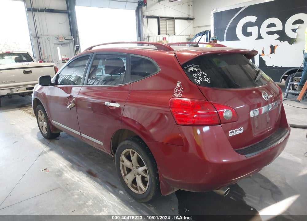 2011 NISSAN ROGUE SV VIN: JN8AS5MT9BW150726