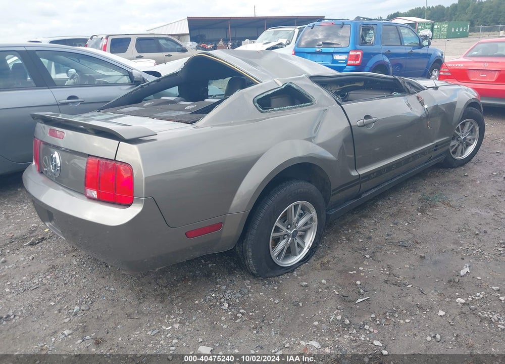 2005 FORD MUSTANG V6 DELUXE/V6 PREMIUM VIN: 1ZVFT80N655167272
