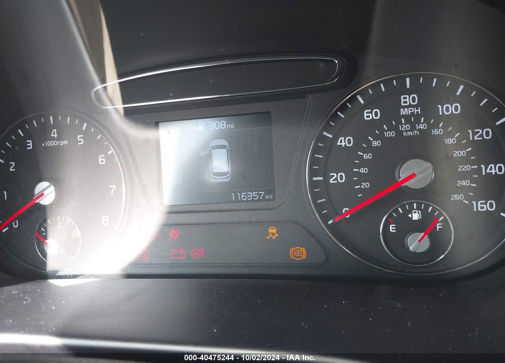 2020 KIA SORENTO 2.4L L VIN: 5XYPG4A37LG642725