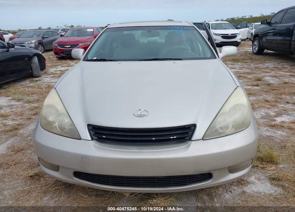2004 LEXUS ES 330 VIN: JTHBA30GX45002530