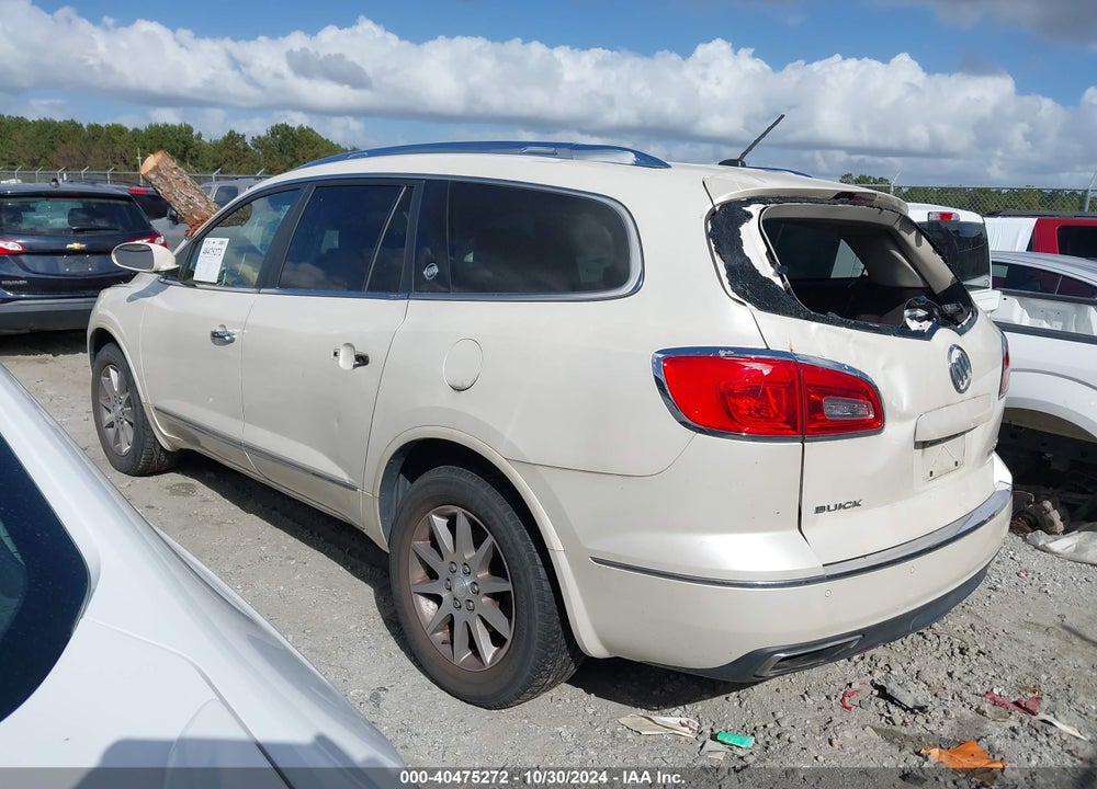 2015 BUICK ENCLAVE LEATHER VIN: 5GAKRBKD9FJ319833