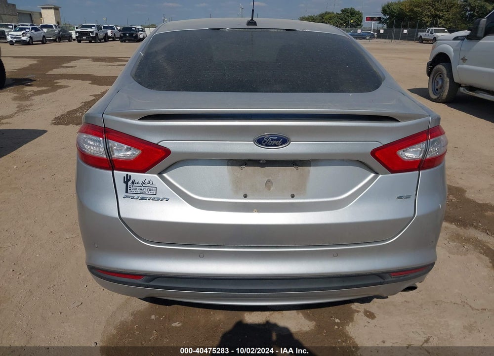 2016 FORD FUSION SE VIN: 3FA6P0H77GR232392