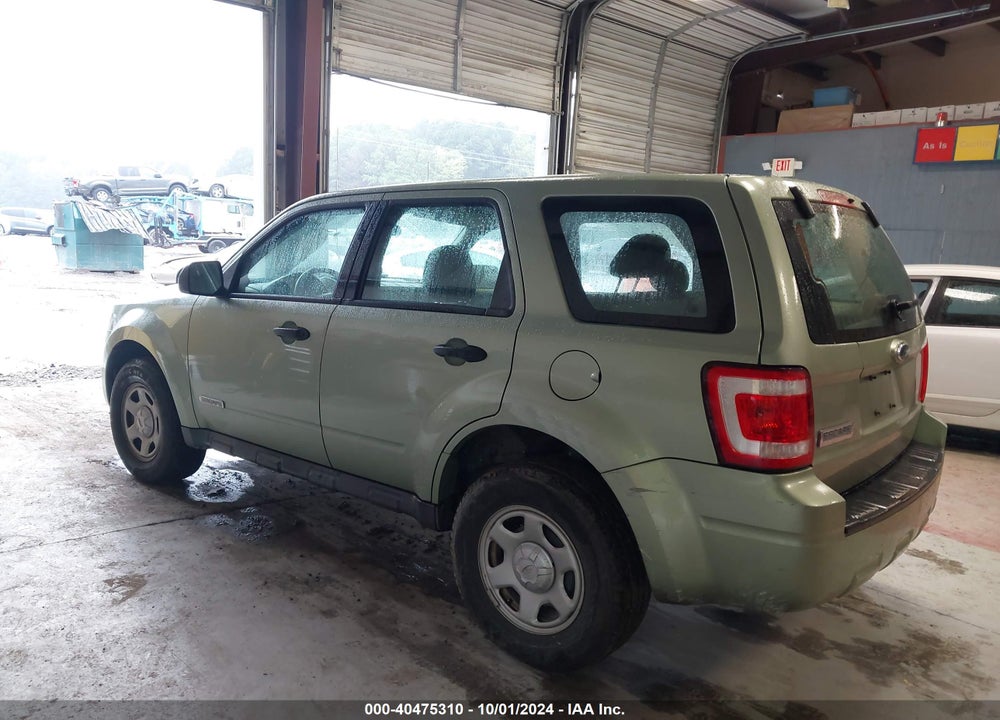 2008 FORD ESCAPE XLS/XLS MANUAL VIN: 1FMCU02ZX8KE02827