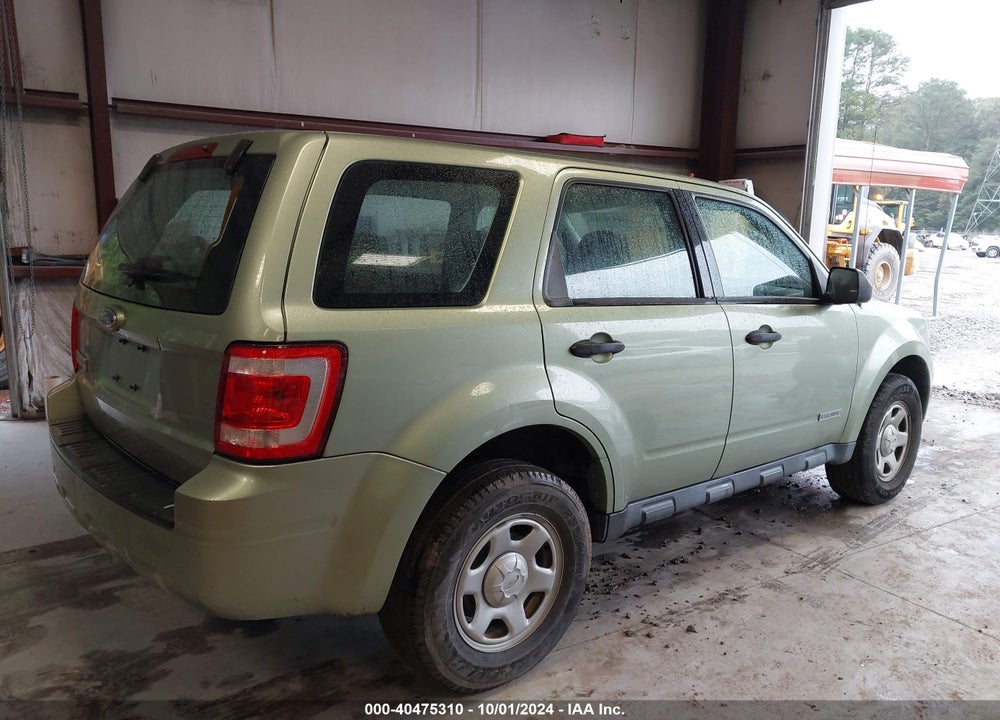 2008 FORD ESCAPE XLS/XLS MANUAL VIN: 1FMCU02ZX8KE02827