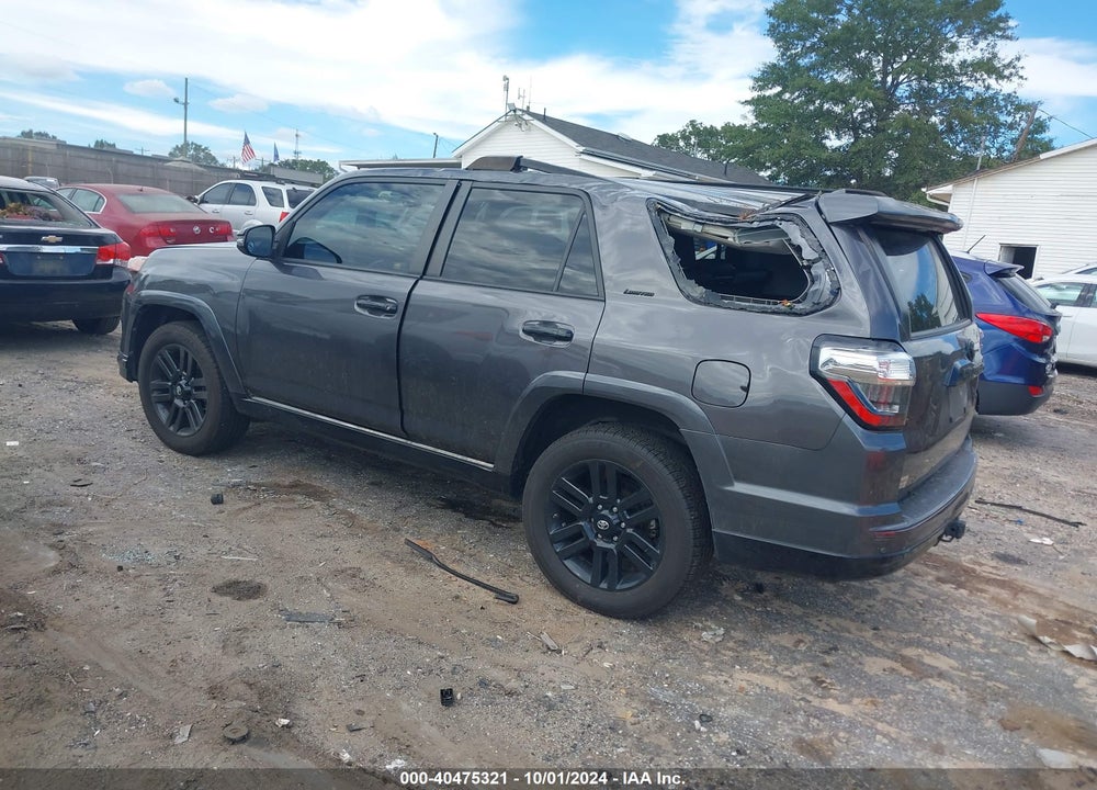 2019 TOYOTA 4RUNNER LIMITED NIGHTSHADE VIN: JTEBU5JR0K5697372