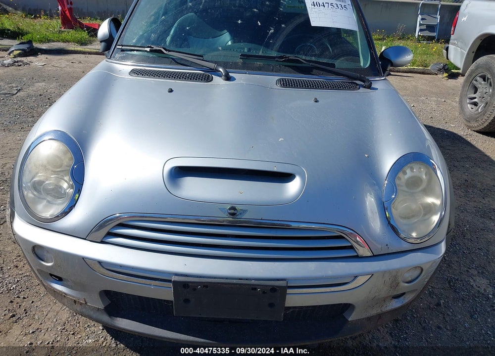 2006 MINI COOPER S VIN: WMWRE33516TL19378