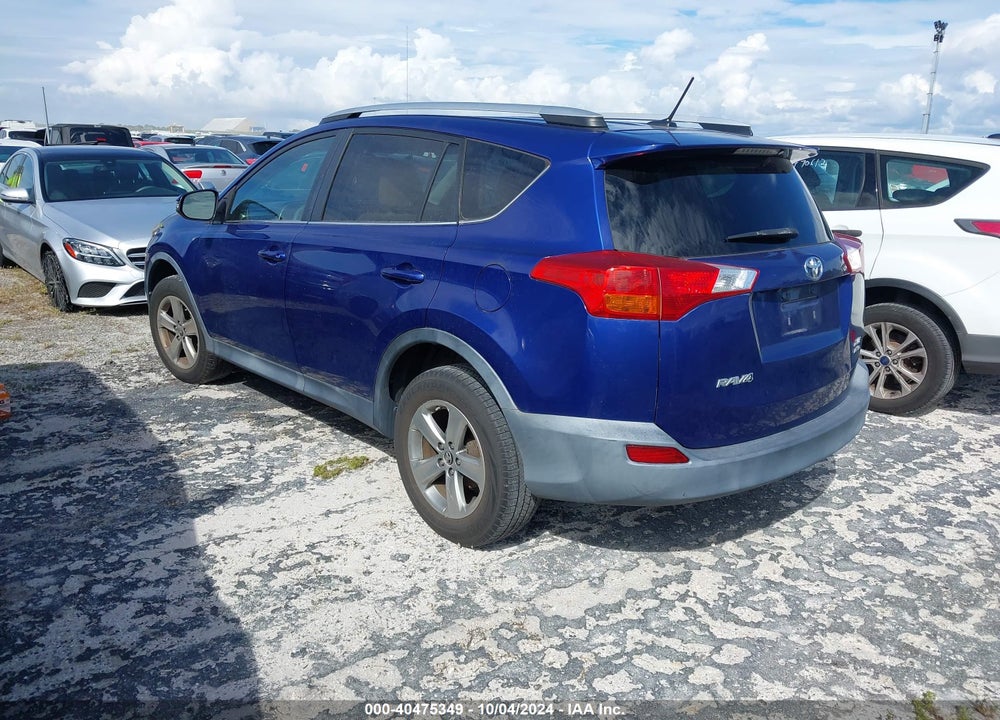 2015 TOYOTA RAV4 XLE VIN: 2T3RFREV7FW245820