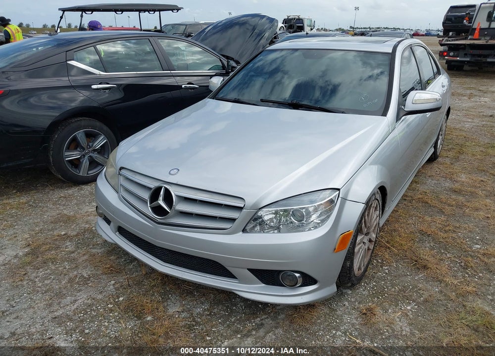 2008 MERCEDES-BENZ C 300 LUXURY/SPORT VIN: WDDGF54XX8F092072