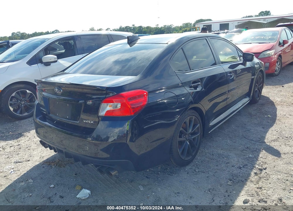 2018 SUBARU WRX LIMITED VIN: JF1VA1L69J8819106