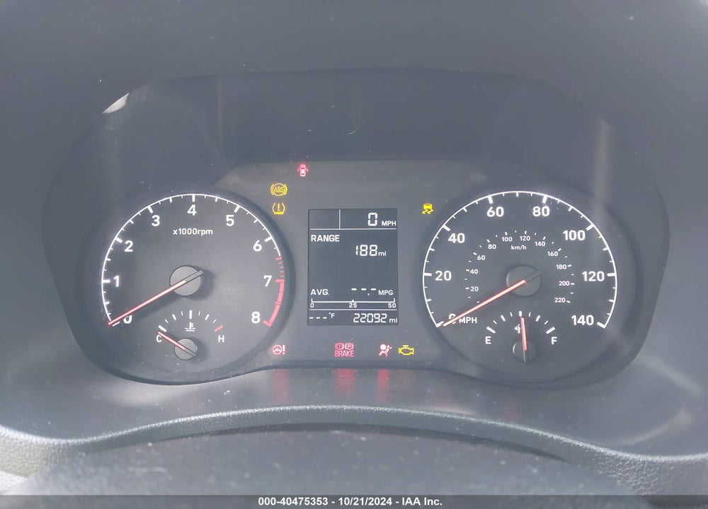 2022 HYUNDAI ACCENT SE VIN: 3KPC24A60NE159309