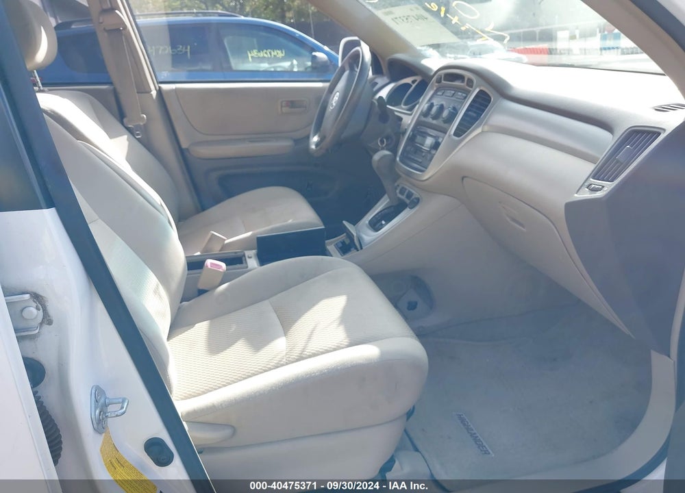 2007 TOYOTA HIGHLANDER V6 VIN: JTEEP21A870205057