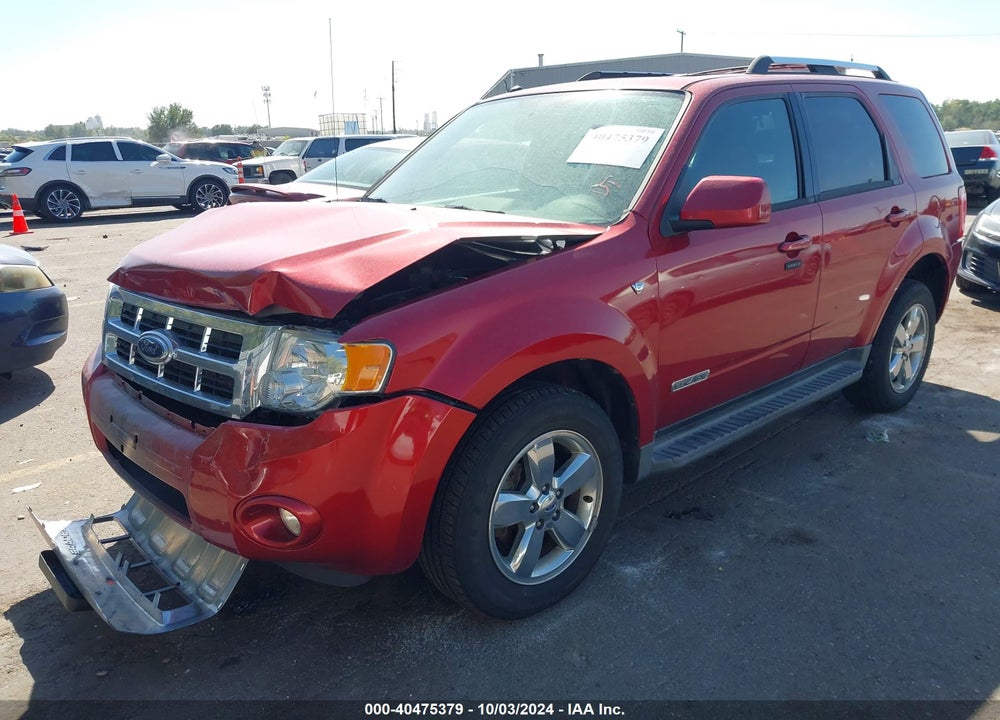 2008 FORD ESCAPE LIMITED VIN: 1FMCU94148KE85988
