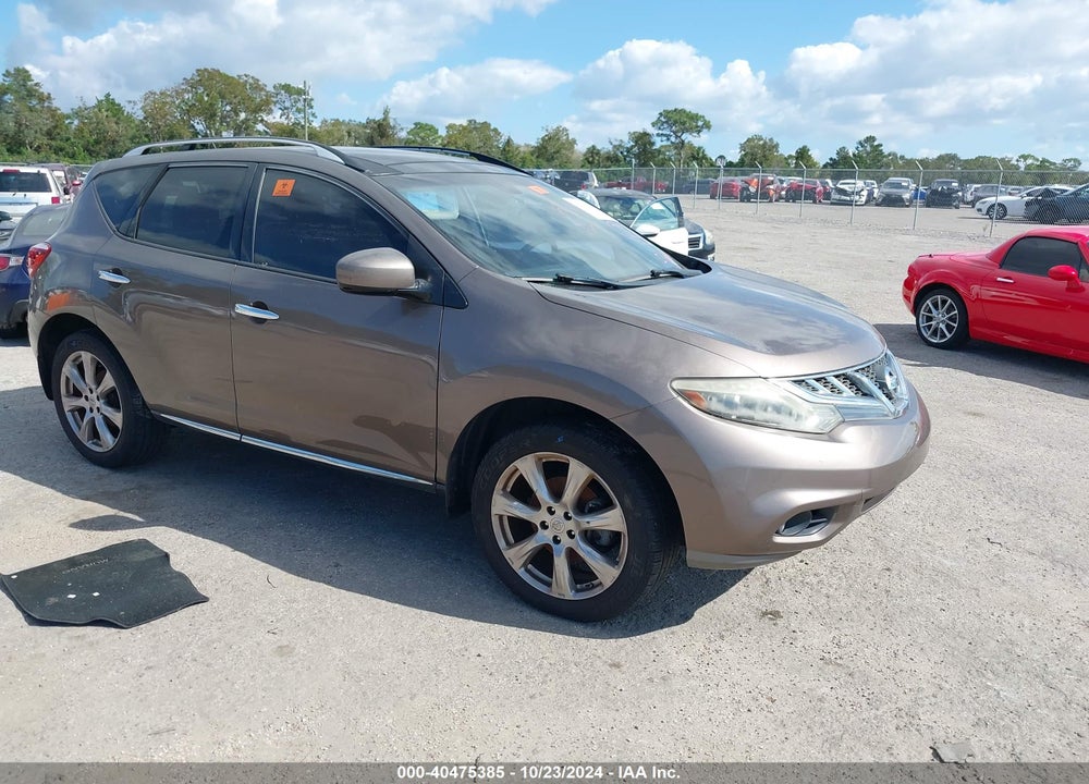 2014 NISSAN MURANO LE VIN: JN8AZ1MU2EW407551