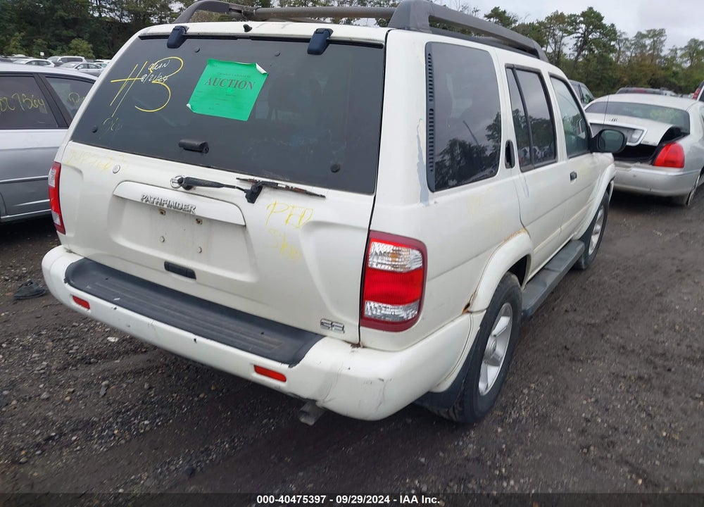 2003 NISSAN PATHFINDER SE VIN: JN8DR09Y73W826642