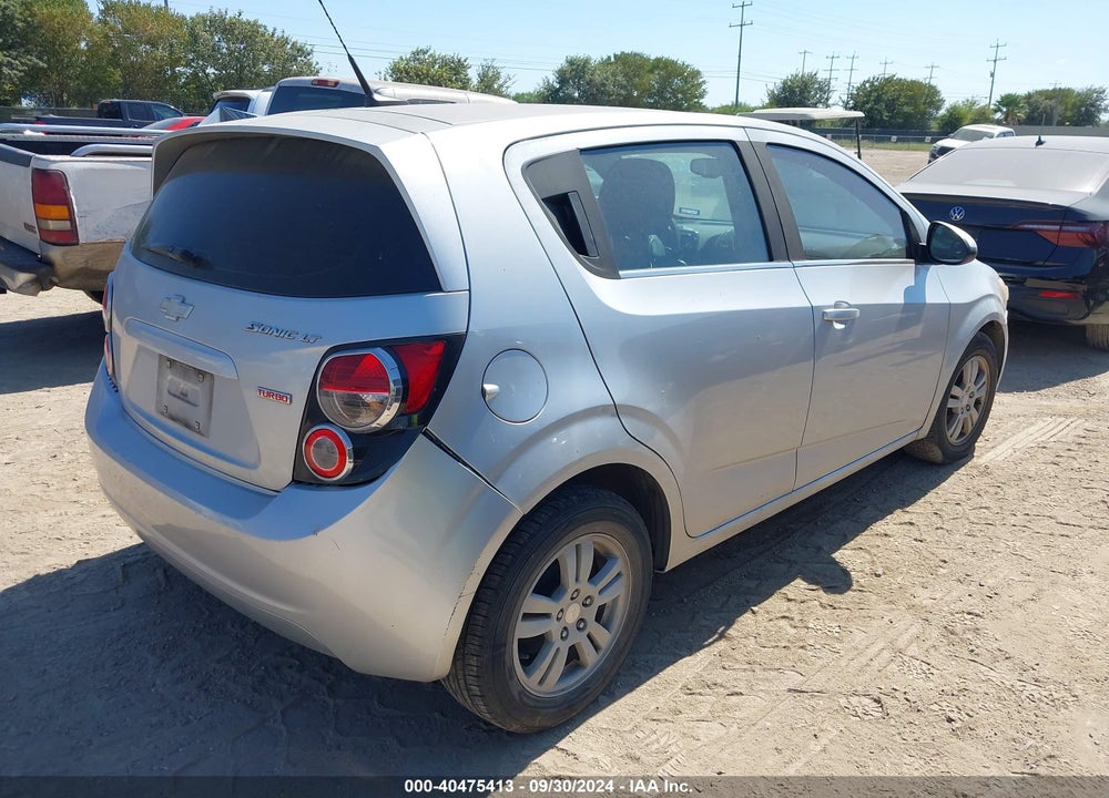 2014 CHEVROLET SONIC LT AUTO VIN: 1G1JC6SB0E4120256