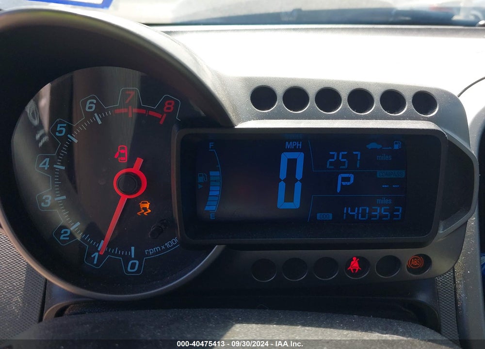 2014 CHEVROLET SONIC LT AUTO VIN: 1G1JC6SB0E4120256