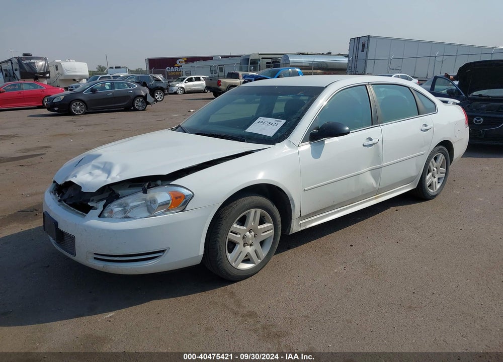 2012 CHEVROLET IMPALA LT VIN: 2G1WB5E37C1326755