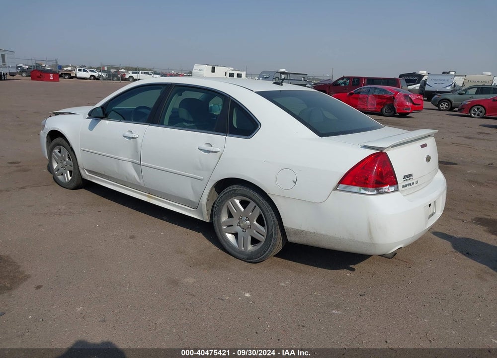 2012 CHEVROLET IMPALA LT VIN: 2G1WB5E37C1326755