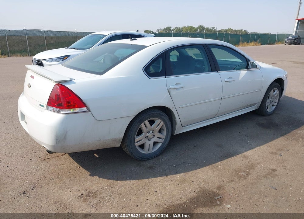 2012 CHEVROLET IMPALA LT VIN: 2G1WB5E37C1326755