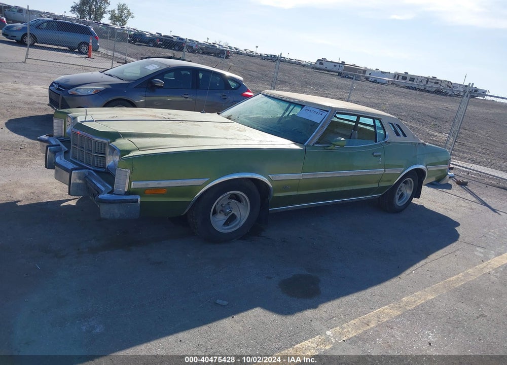 1975 FORD ELITE VIN: 5G21A163787