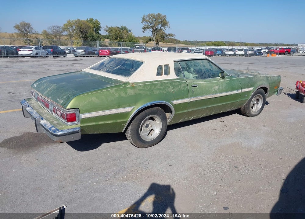 1975 FORD ELITE VIN: 5G21A163787