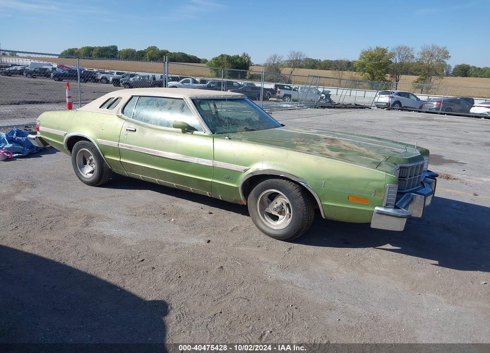1975 FORD ELITE VIN: 5G21A163787