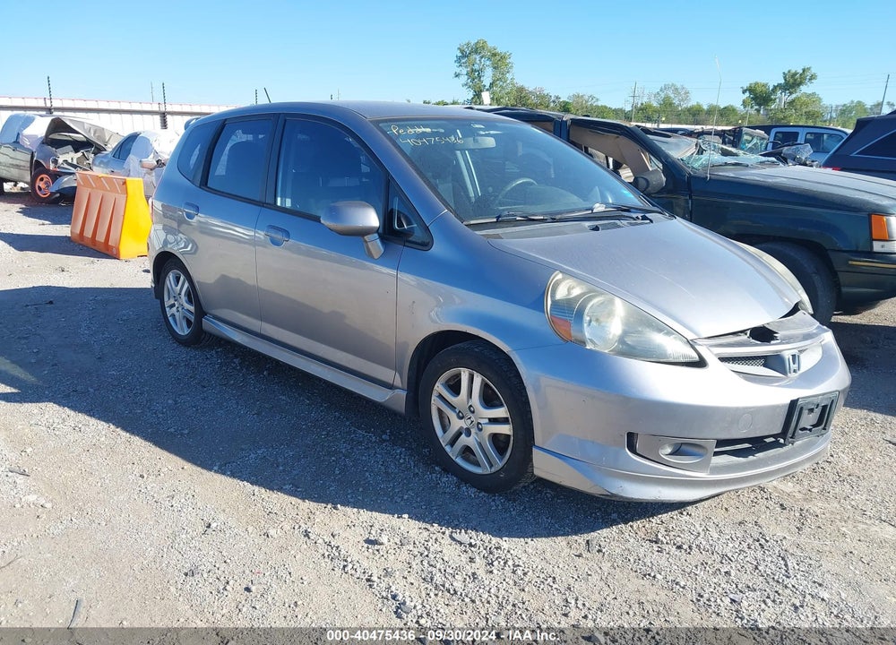 2008 HONDA FIT SPORT VIN: JHMGD37668S055453