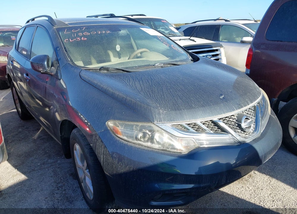 2014 NISSAN MURANO SL VIN: JN8AZ1MU8EW404444