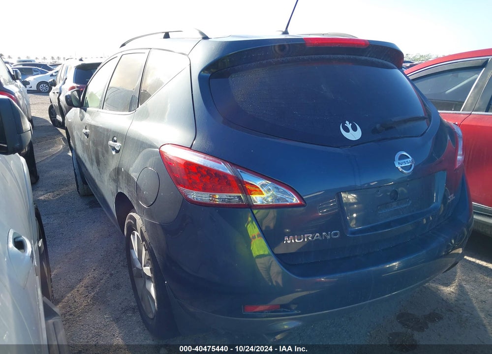 2014 NISSAN MURANO SL VIN: JN8AZ1MU8EW404444