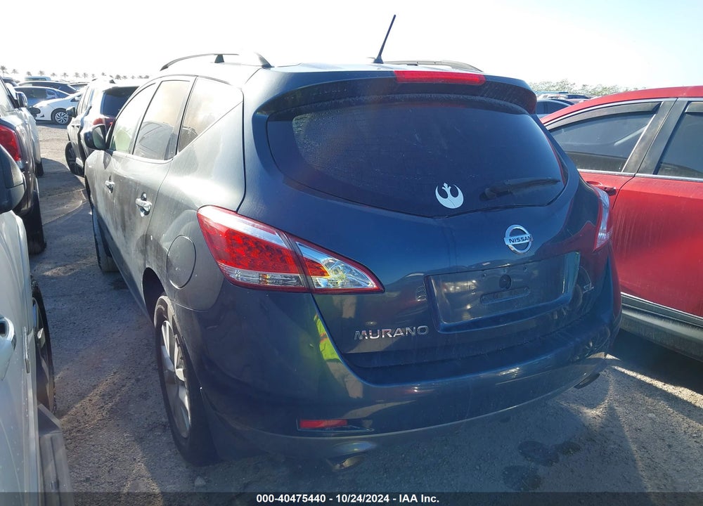 2014 NISSAN MURANO SL VIN: JN8AZ1MU8EW404444