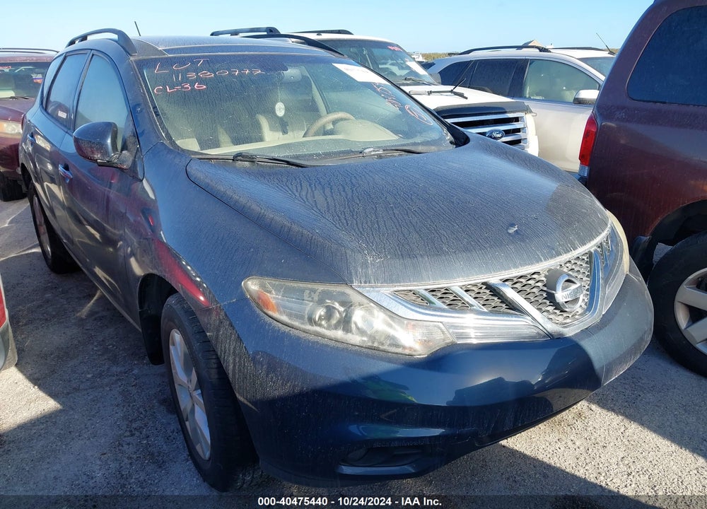 2014 NISSAN MURANO SL VIN: JN8AZ1MU8EW404444