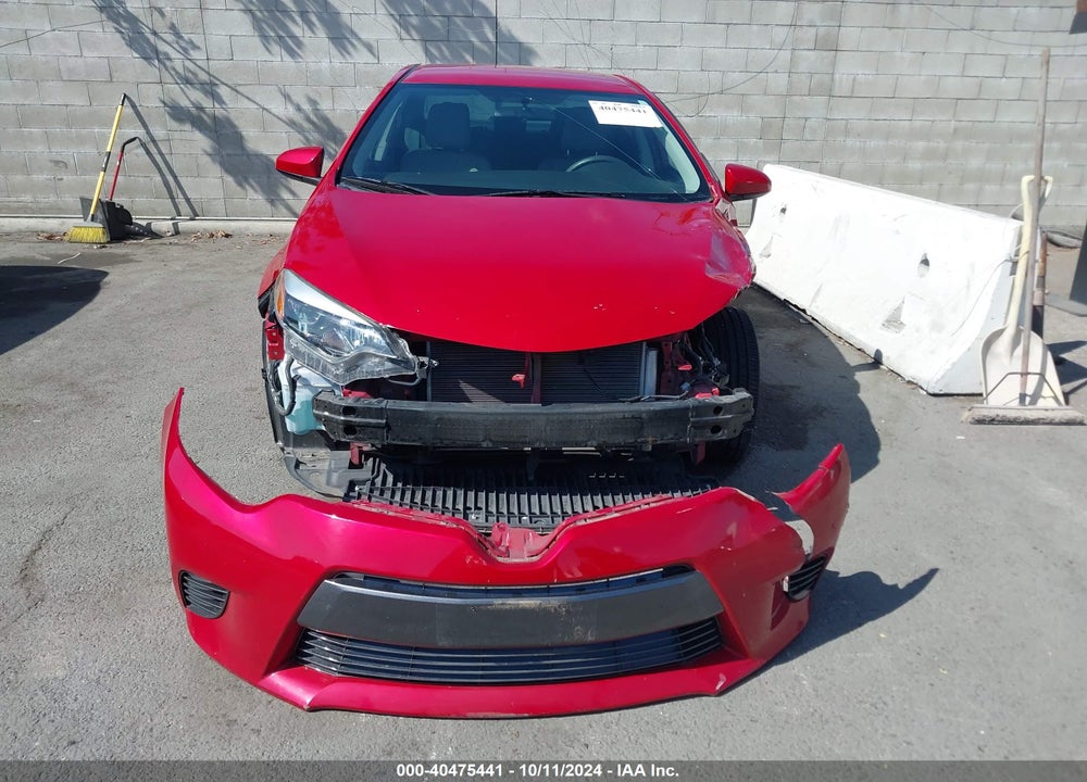 2016 TOYOTA COROLLA LE VIN: 2T1BURHE9GC735268