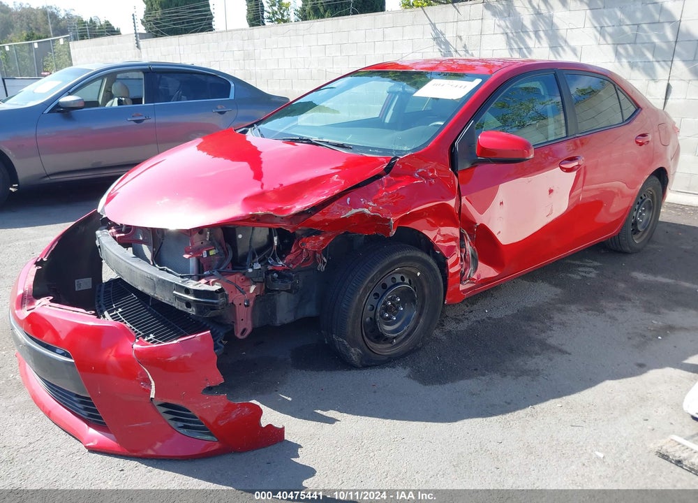 2016 TOYOTA COROLLA LE VIN: 2T1BURHE9GC735268