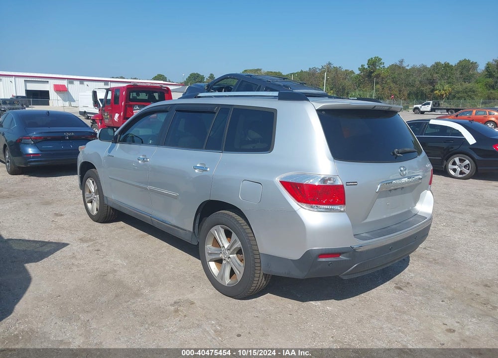 2012 TOYOTA HIGHLANDER LIMITED V6 VIN: 5TDYK3EH8CS067962