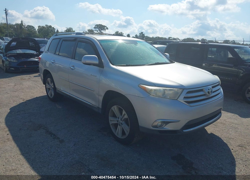 2012 TOYOTA HIGHLANDER LIMITED V6 VIN: 5TDYK3EH8CS067962