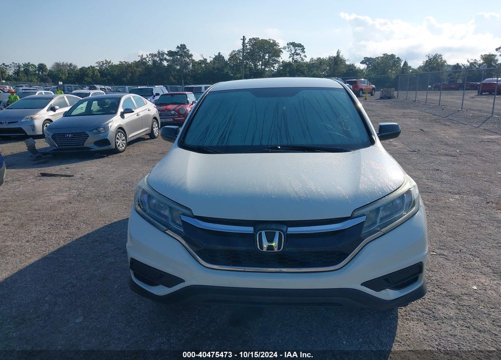 2016 HONDA CR-V SE VIN: 5J6RM3H41GL011581