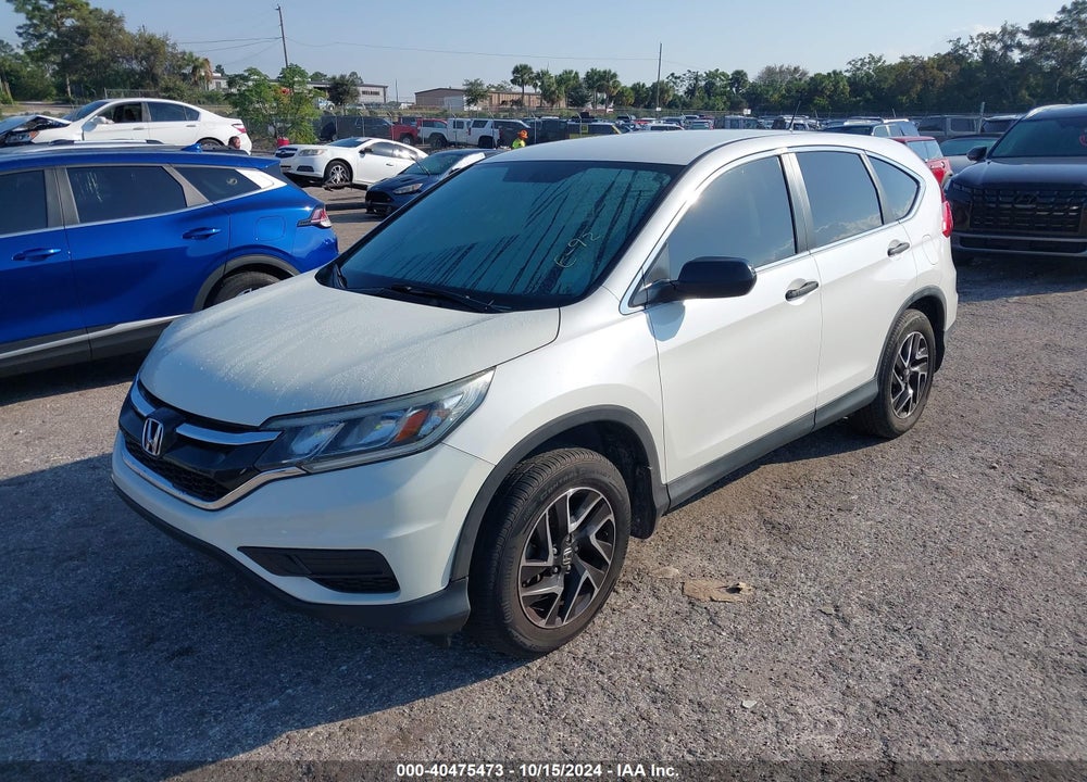 2016 HONDA CR-V SE VIN: 5J6RM3H41GL011581