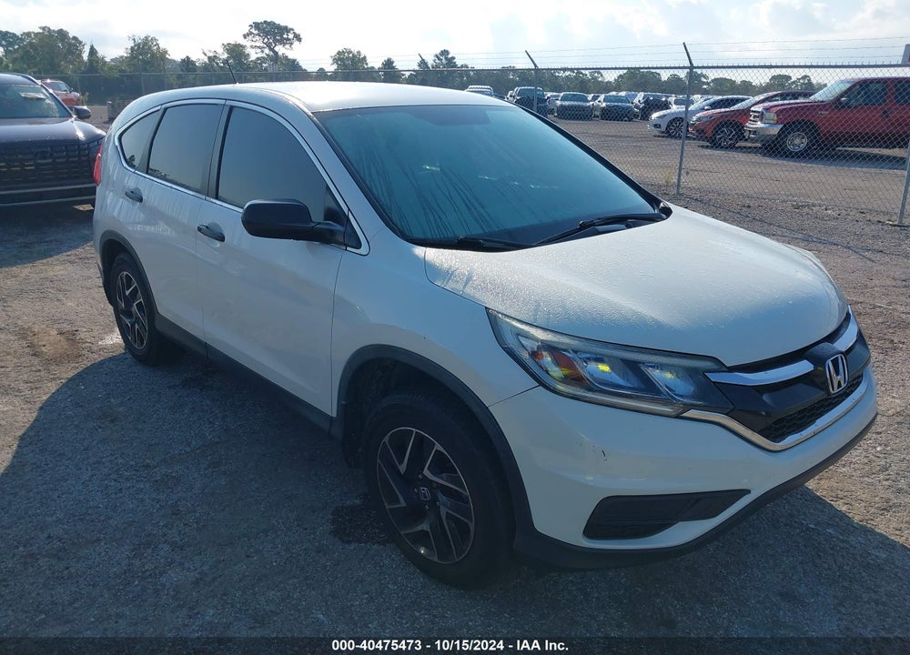 2016 HONDA CR-V SE VIN: 5J6RM3H41GL011581