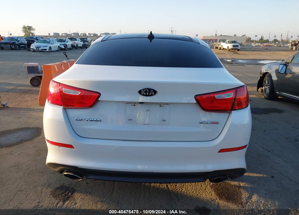 2015 KIA OPTIMA EX VIN: 5XXGN4A77FG490656