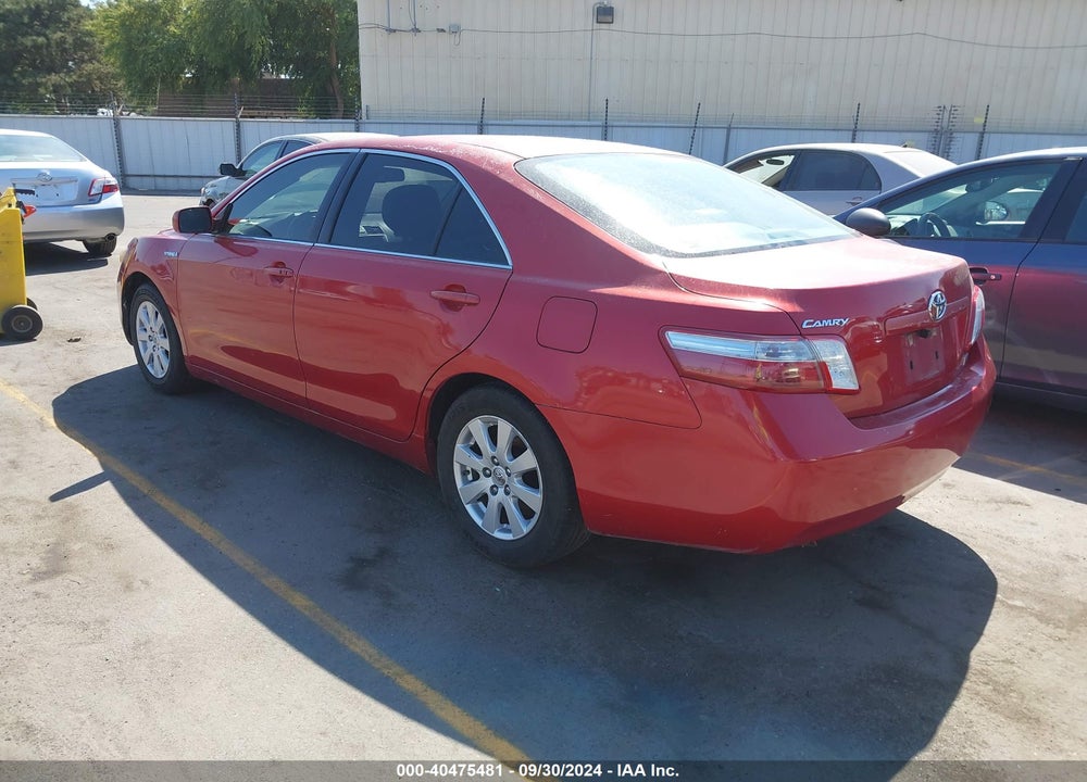 2007 TOYOTA CAMRY HYBRID VIN: JTNBB46K173034021