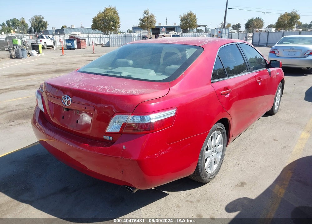 2007 TOYOTA CAMRY HYBRID VIN: JTNBB46K173034021