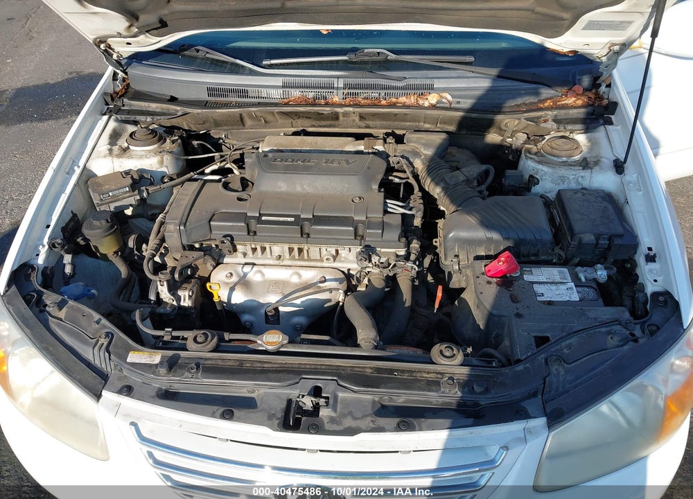 2007 KIA SPECTRA EX VIN: KNAFE121075461216