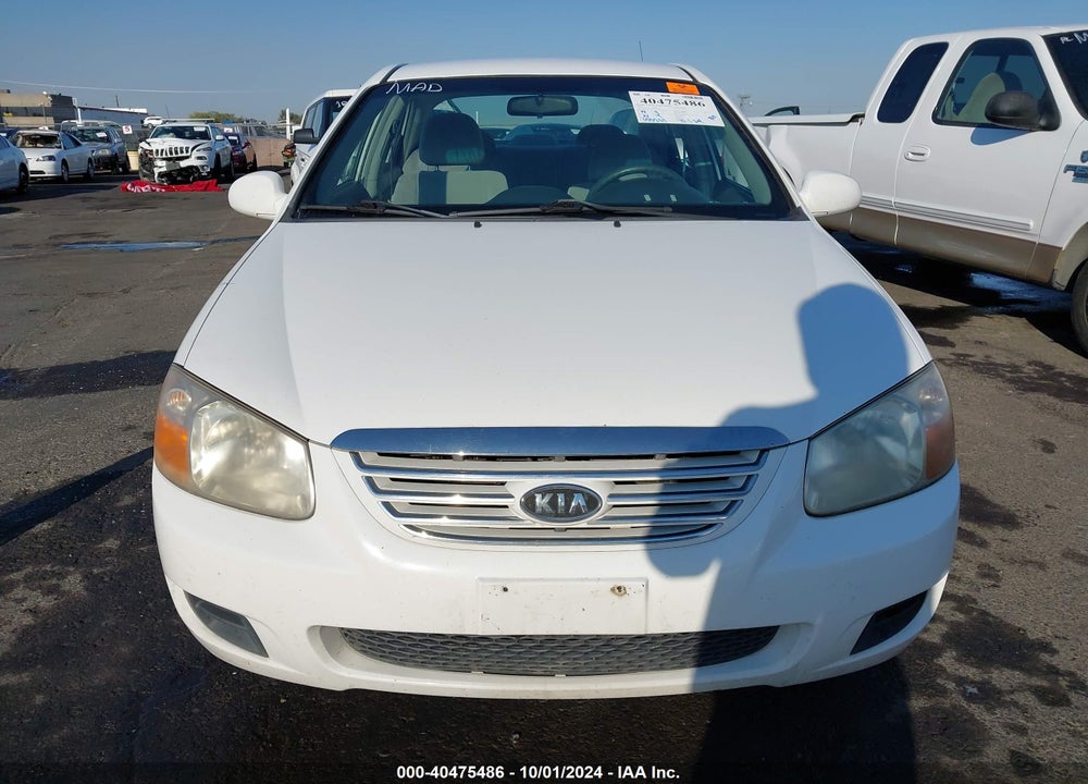 2007 KIA SPECTRA EX VIN: KNAFE121075461216