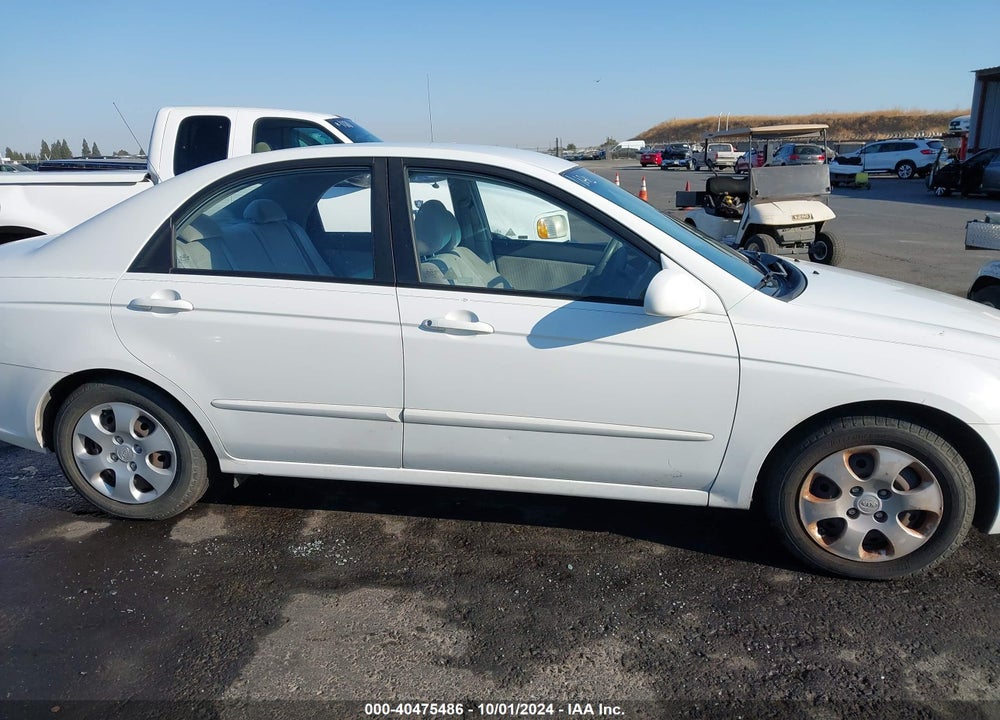 2007 KIA SPECTRA EX VIN: KNAFE121075461216