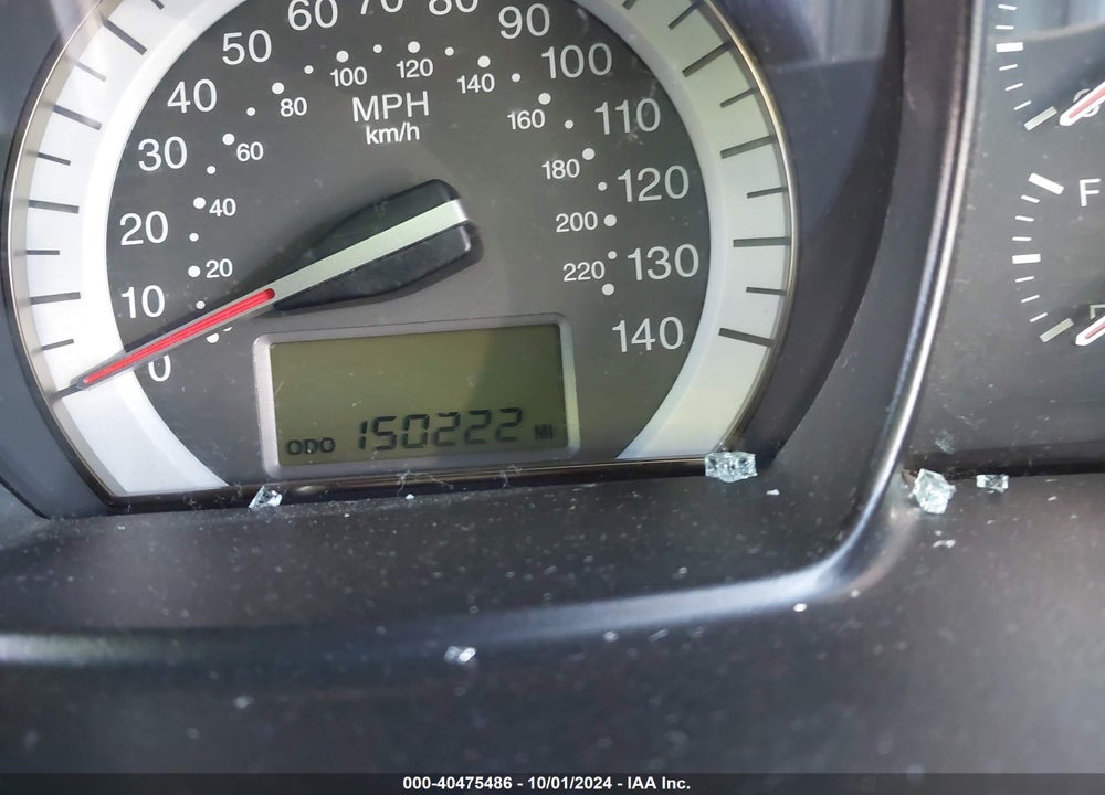 2007 KIA SPECTRA EX VIN: KNAFE121075461216